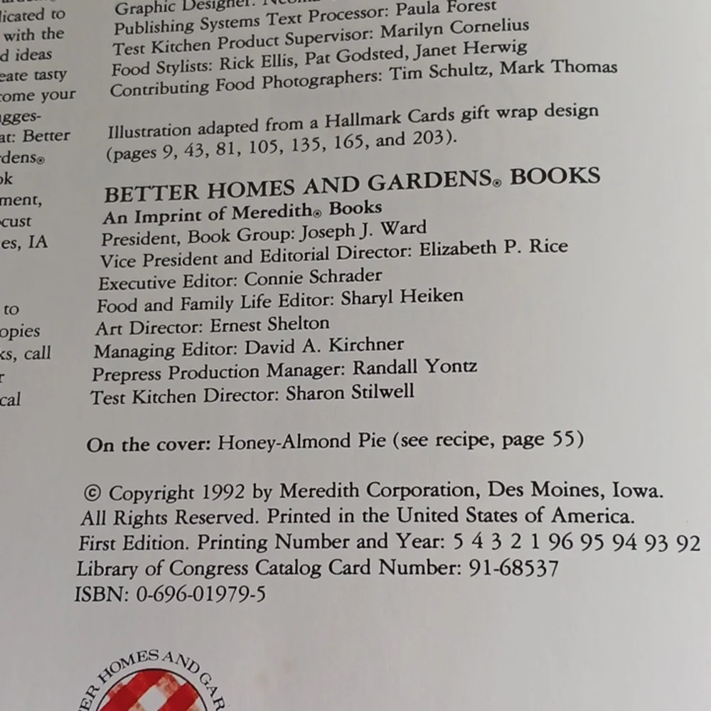 Better Homes and Gardens Spectacular Desserts (Hardcover 1992)
